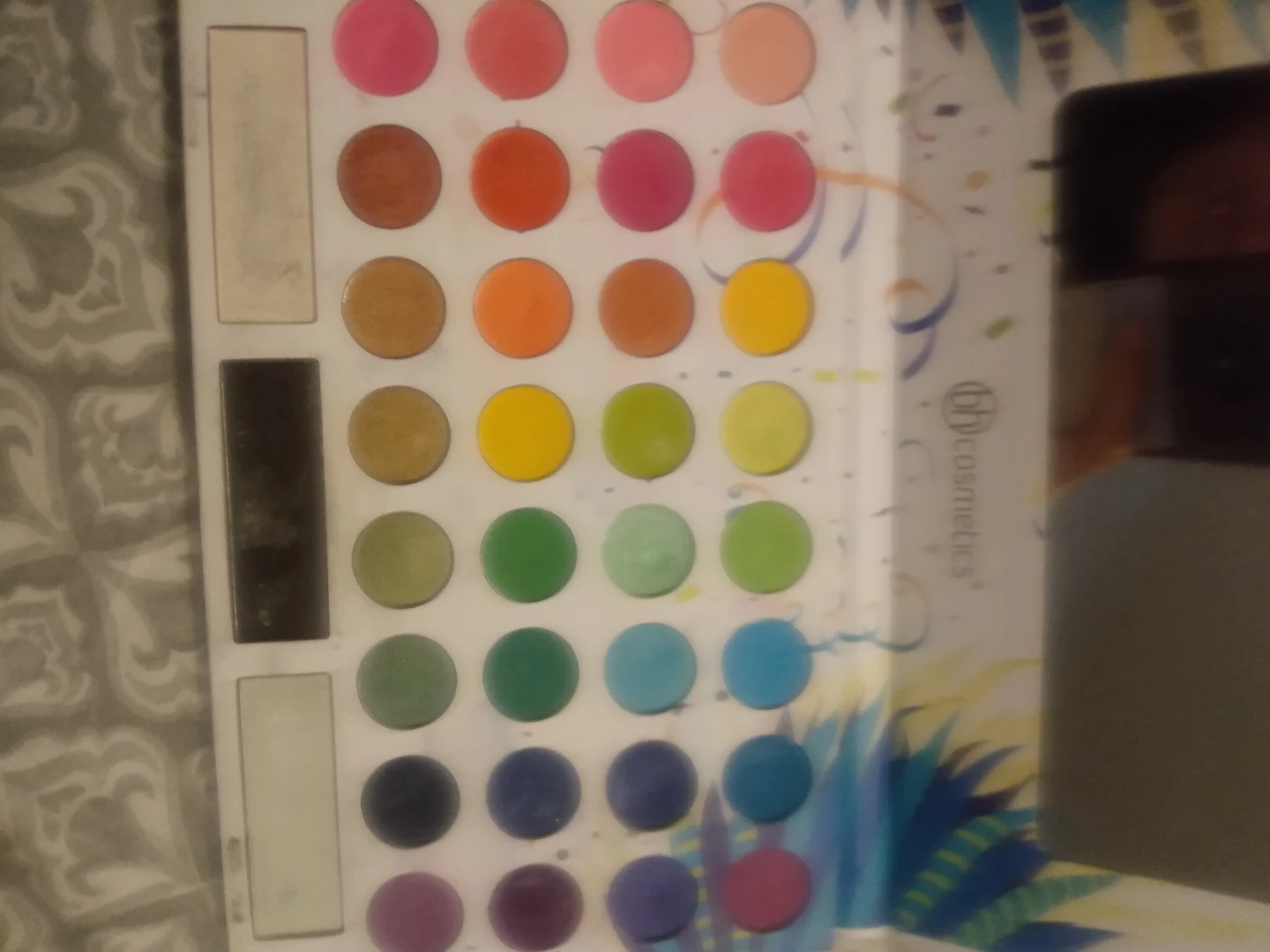 BH Cosmetics 35 Colour Pressed Pigment Palette