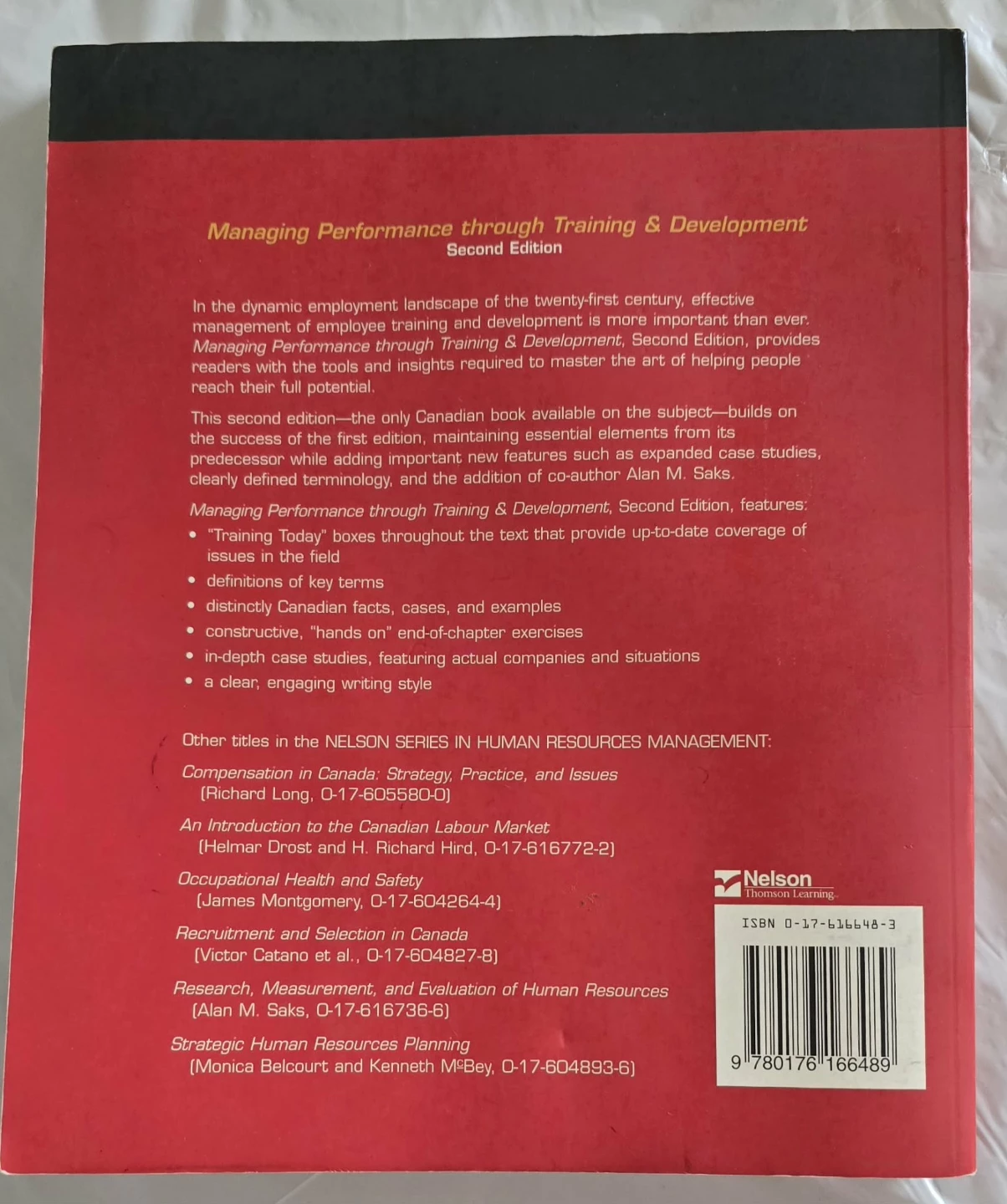 Managing Performance through Training & Development, Second Ed. - photo 2