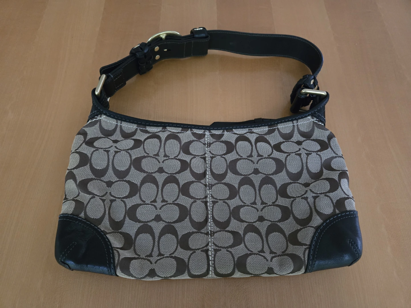 Coach Monogram Shoulder Bag