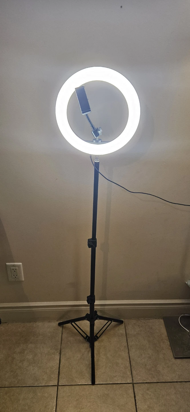 Ring Light with Phone Mount and Stand