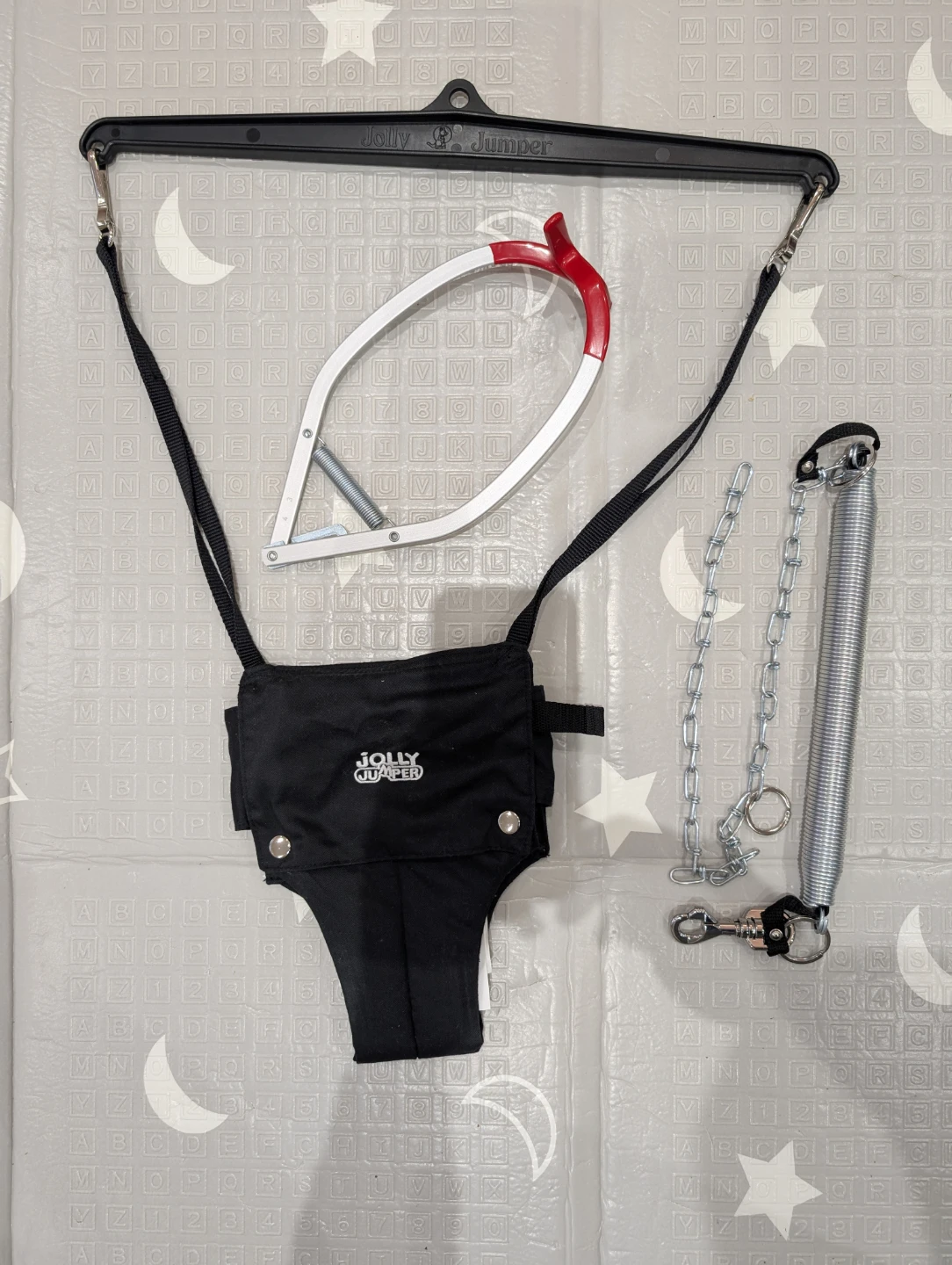 Jolly Jumper Baby Bouncer with Door Clamp and Chains