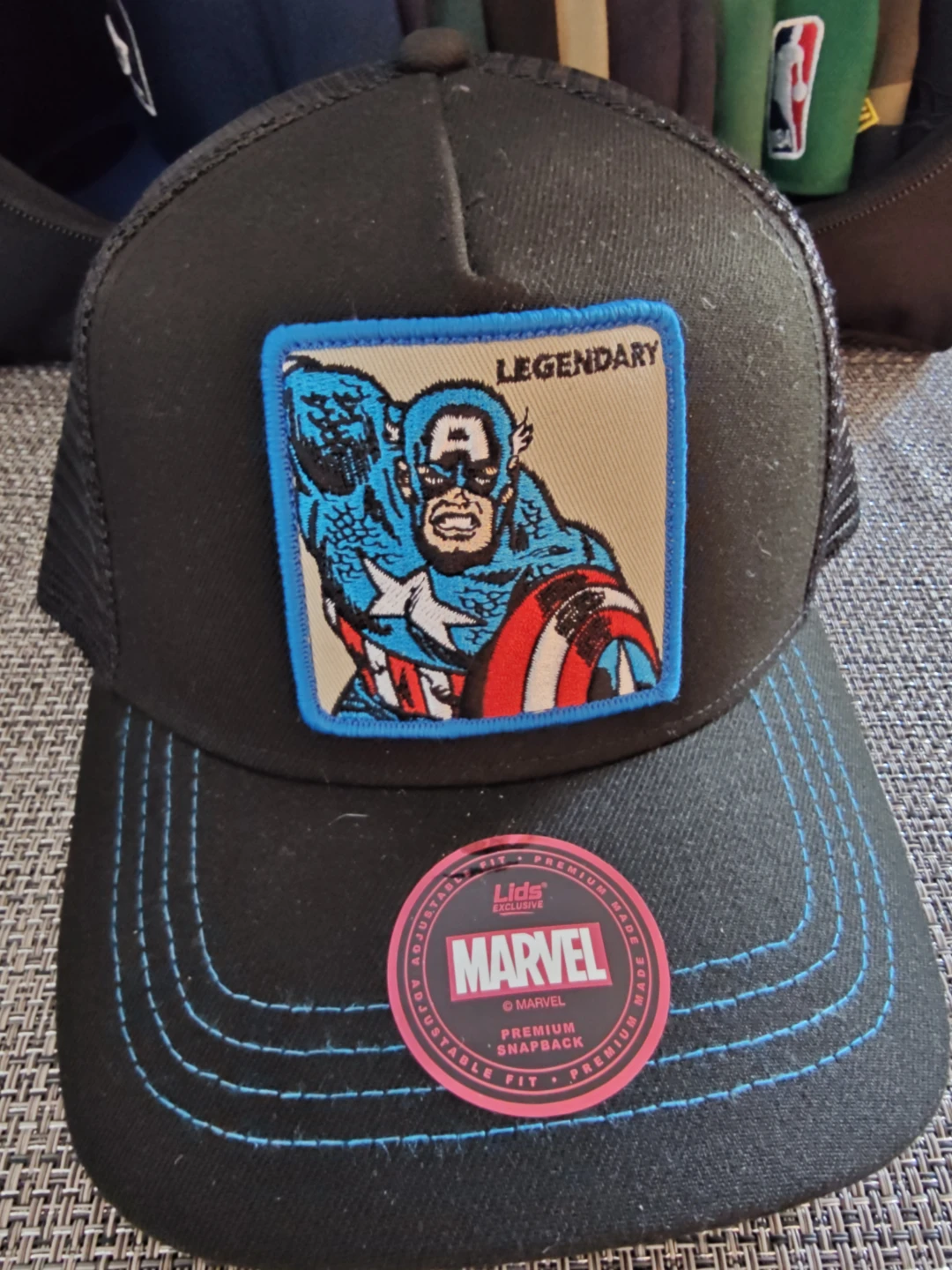 Marvel Captain America "Legendary" Trucker Hat