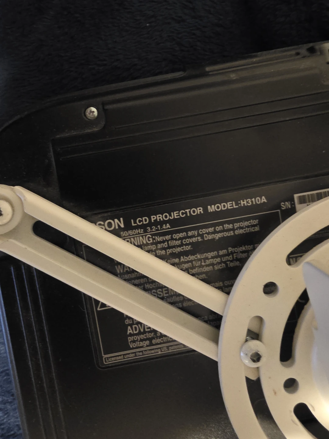 Epson LCD Projector Model: H310A - photo 2