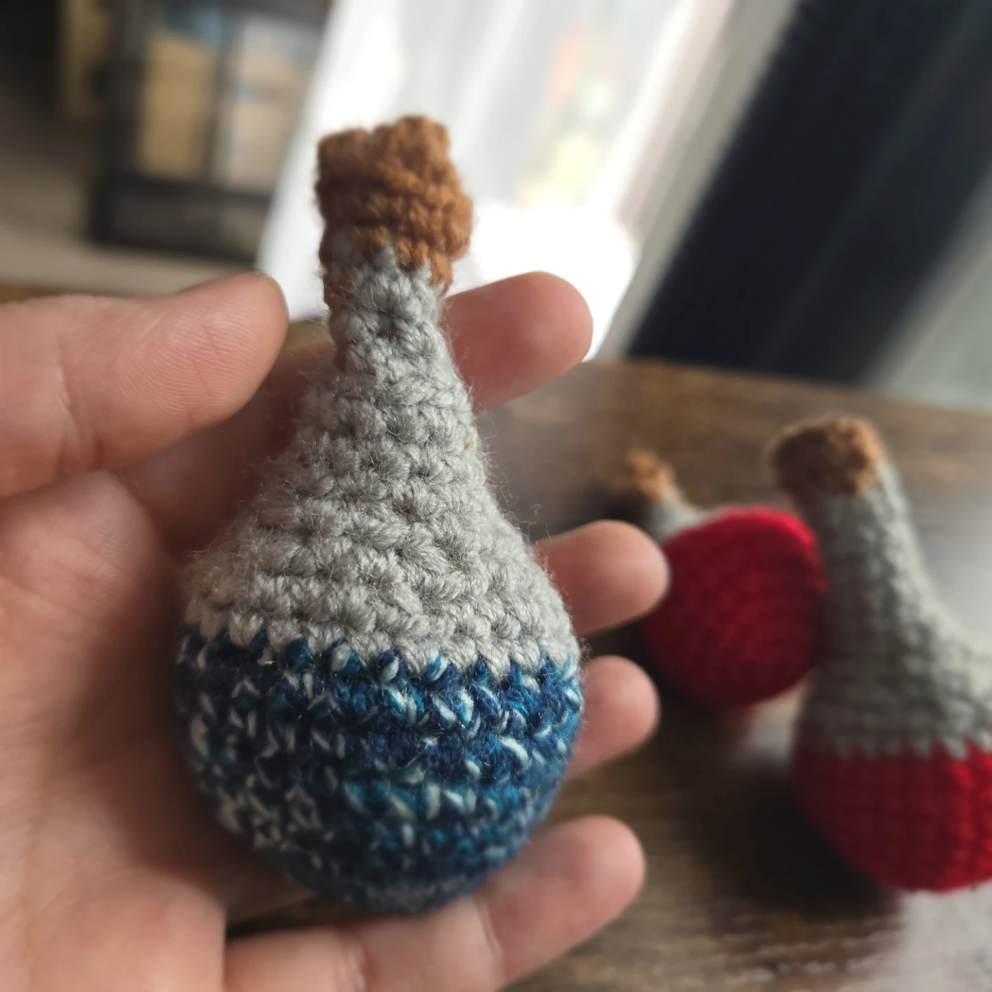 Crocheted Catnip Potion Bottle - photo 2