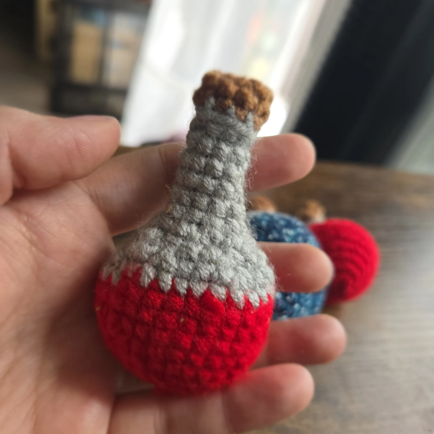 Crocheted Catnip Potion Bottle - photo 3