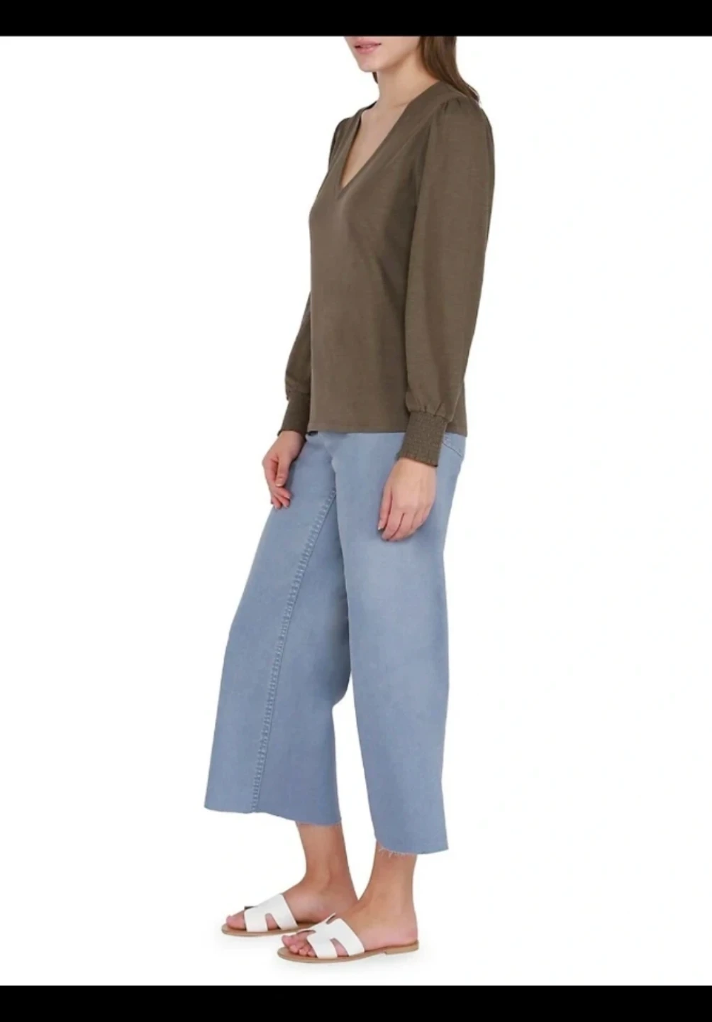 Venice Love Long Sleeve V-Neck Blouse (BNWT, S) - photo 2