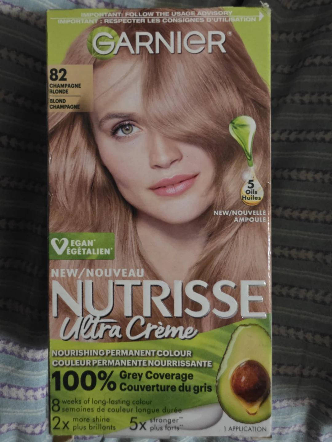 Garnier Nutrisse Ultra Crème Hair Colour 82 Champagne Blonde - photo 2