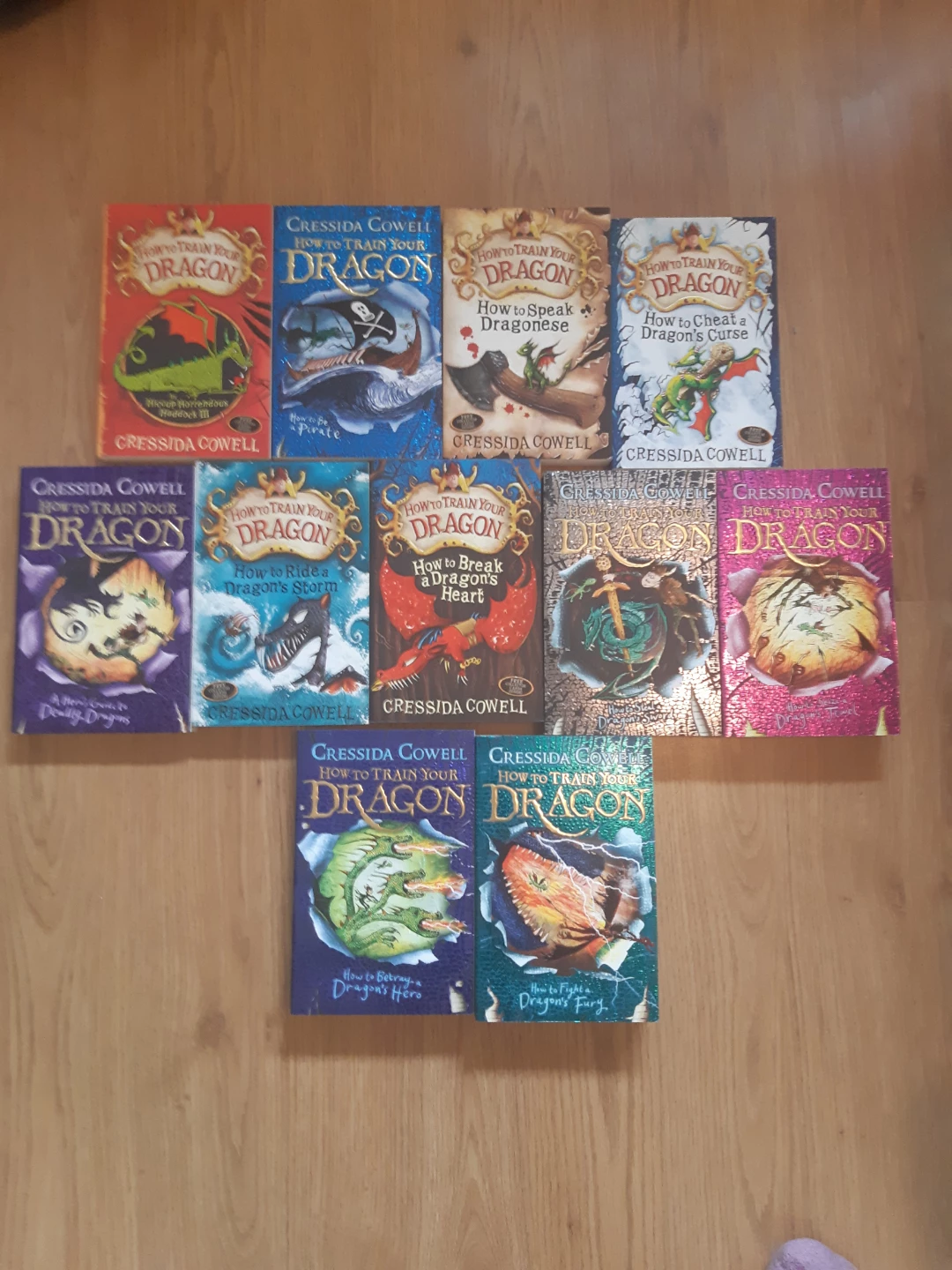 How to train your dragon books