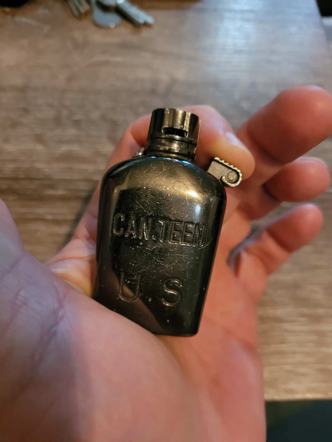 Vintage "CANTEEN U.S." Novelty Lighter - photo 4