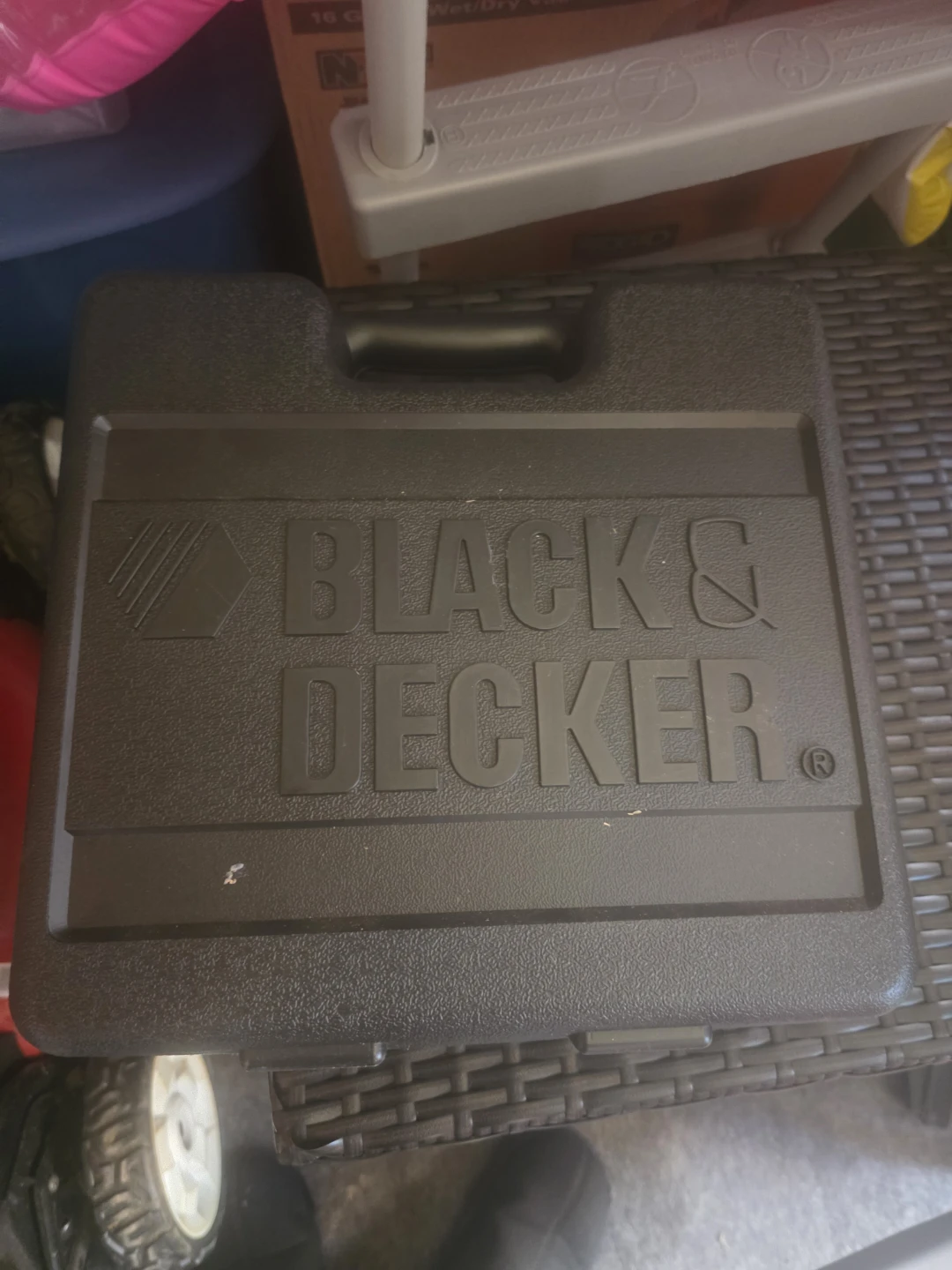 Black & Decker Fire Storm 9.6V Cordless Drill with Case