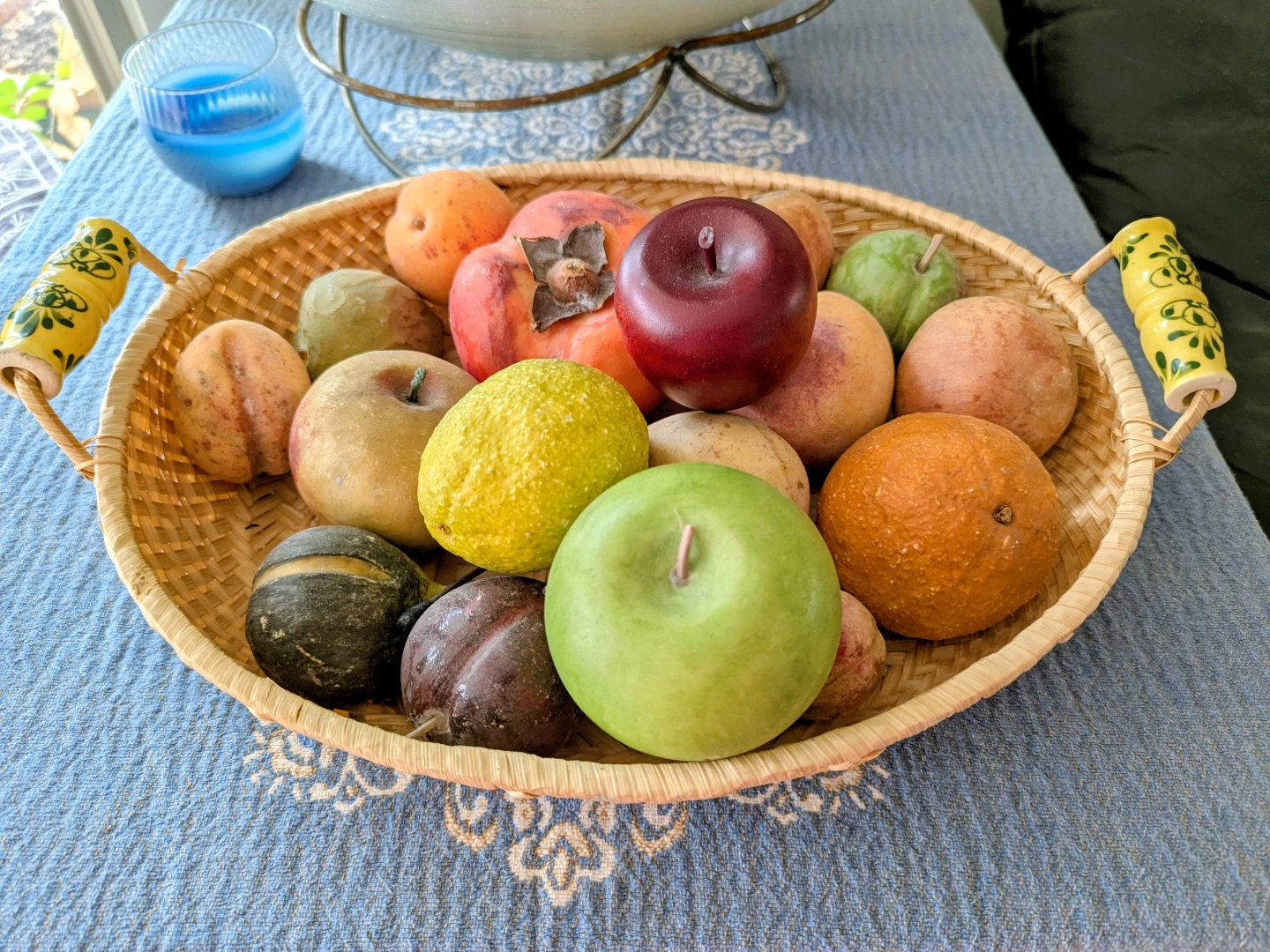 Decorative Stone Fruit Basket
