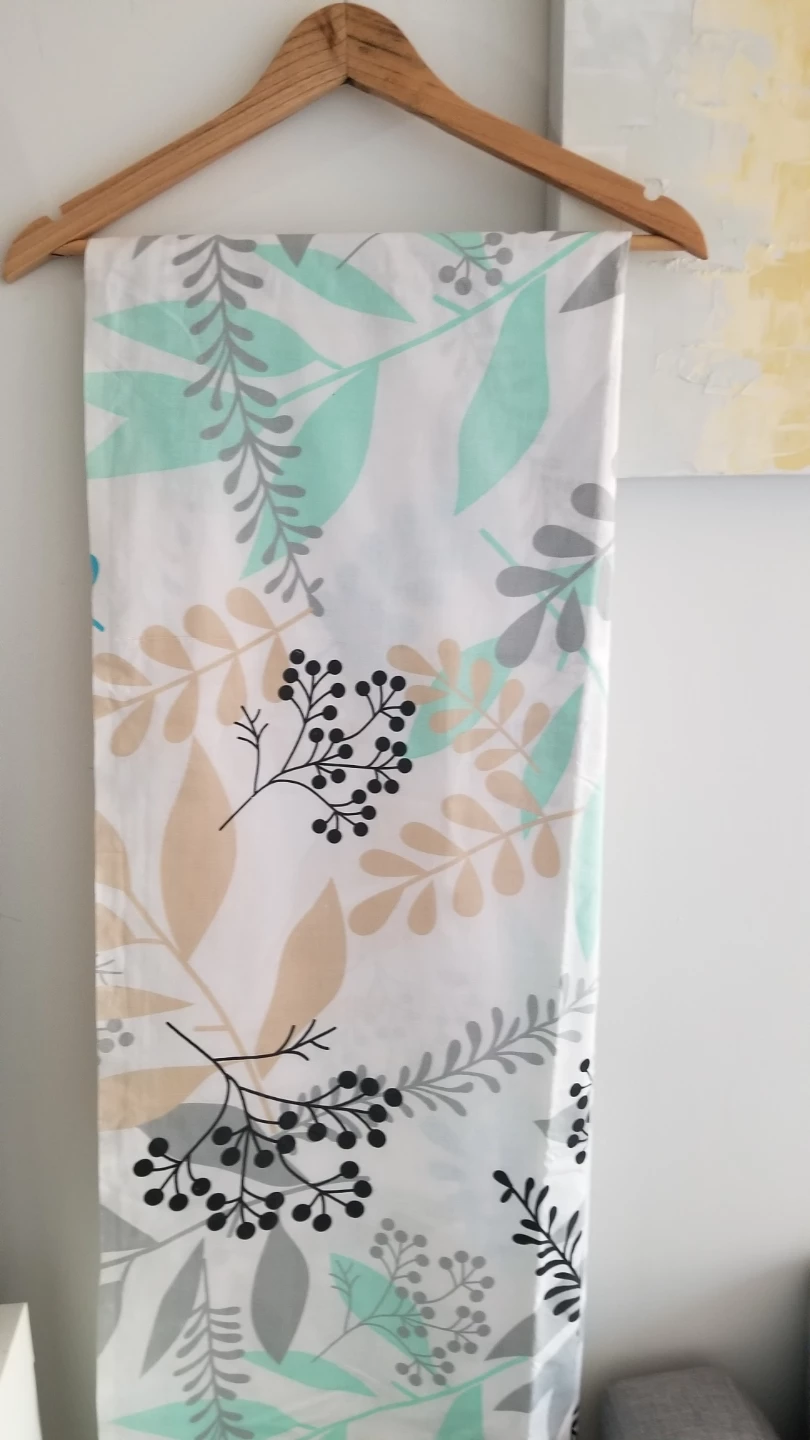 Floral Print Bedsheet and Two Bedsure Satin Pillowcases