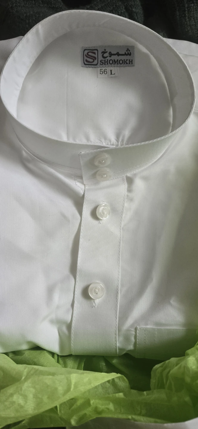 SHOMOKH White Thobe - Size 56 L - photo 3