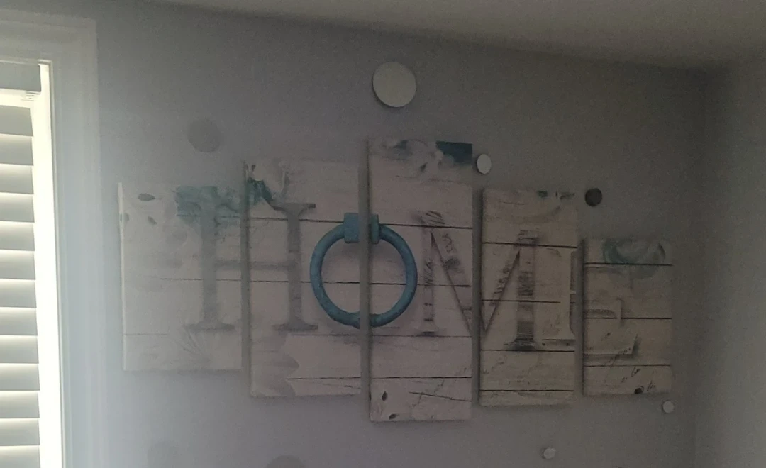 Canvas Wall Art - "HOME" Design - photo 2
