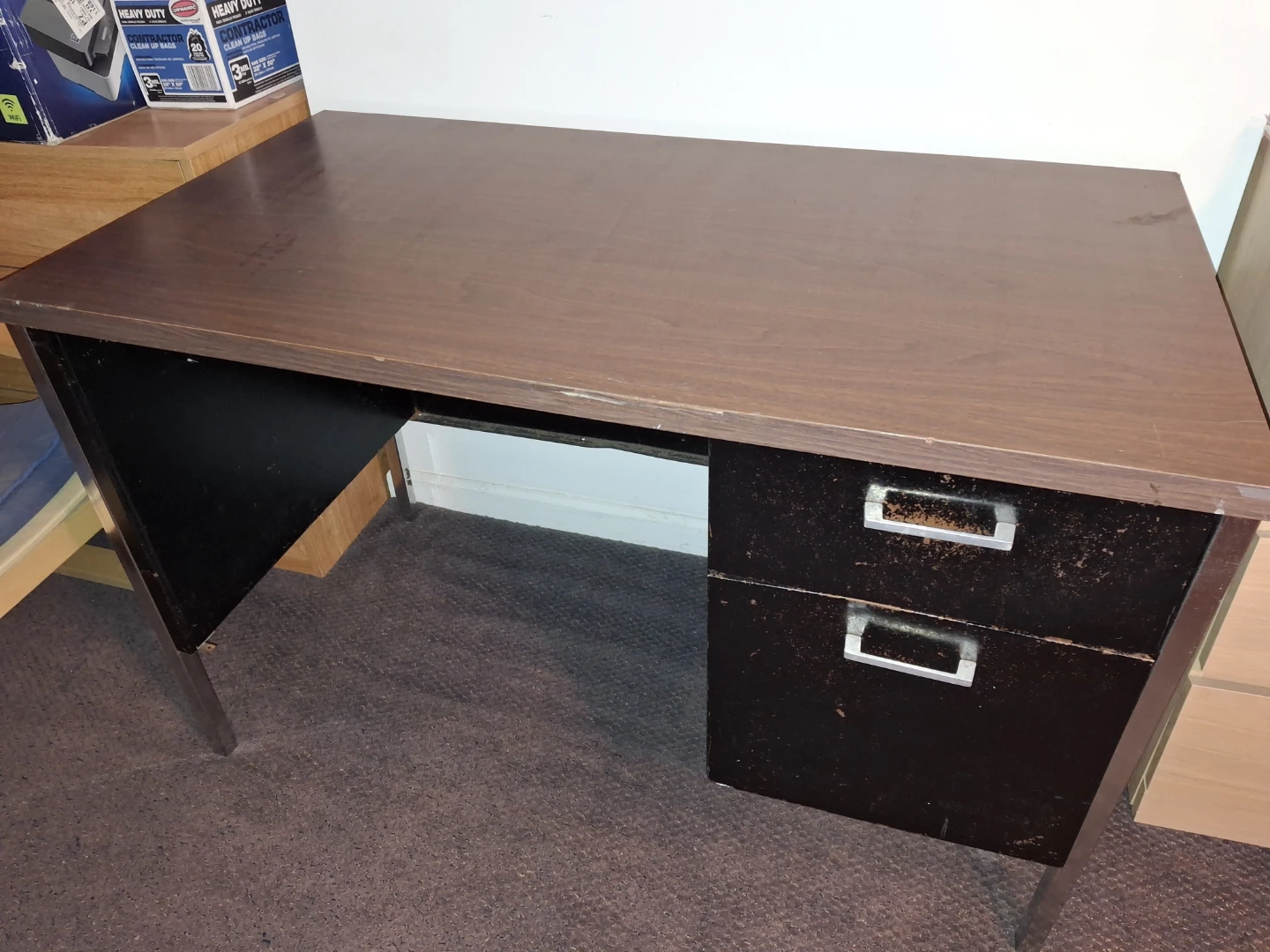 Folding Chairs, Office Desk, Mountable Mail Box