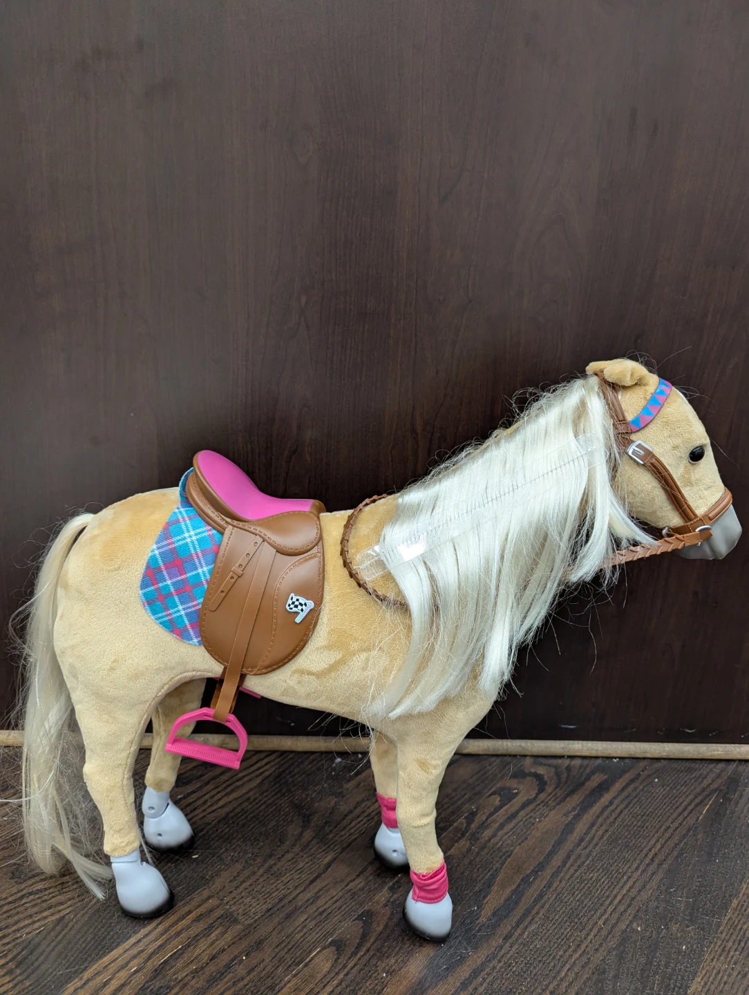 Our Generation Horse with Saddle and Bridle