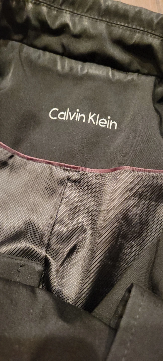 Calvin Klein Black Trench Coat - photo 3