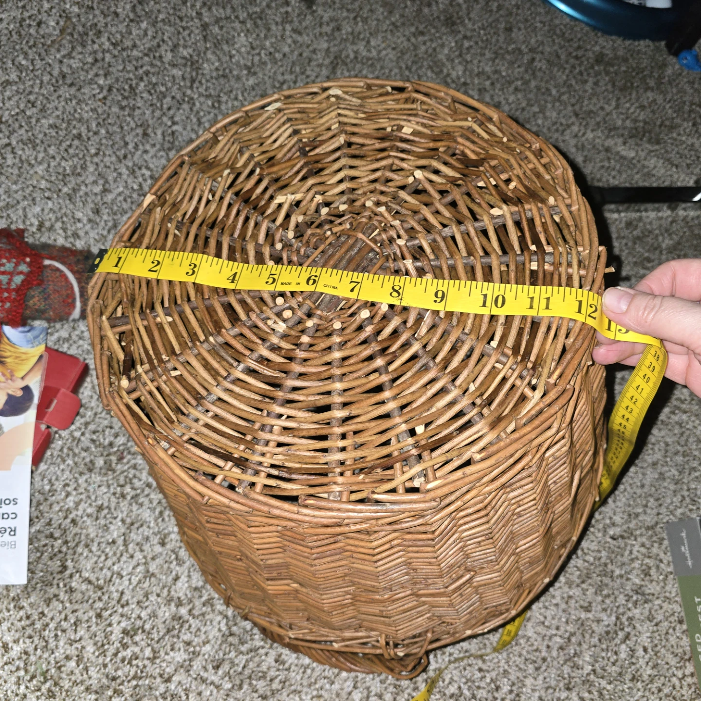 Woven Basket with Handles - photo 3