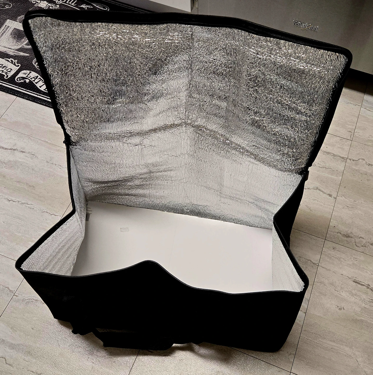Insulated Food Delivery Bag with Cup Holder - photo 2