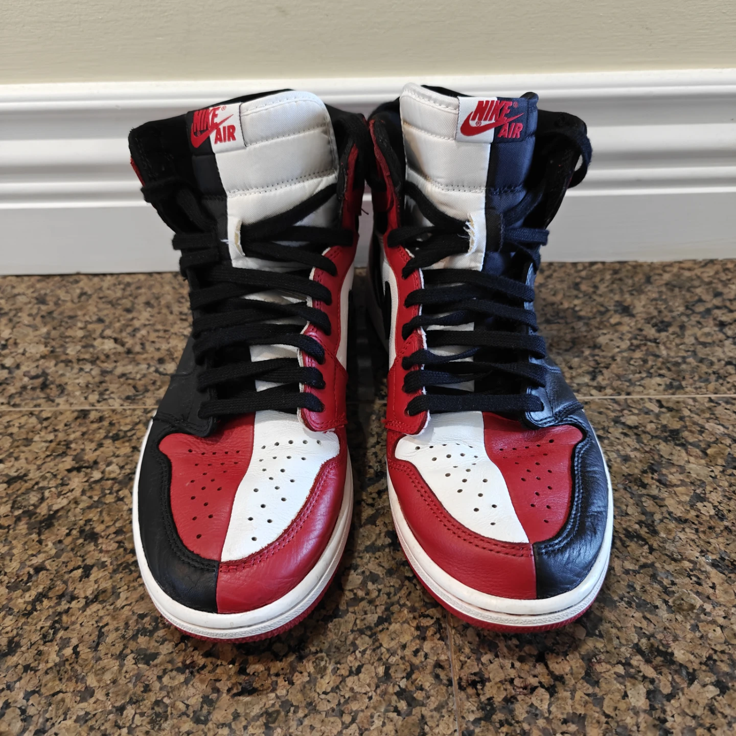 Size 10.5 Nike Air Jordan 1 Retro OG High Homage to Home - photo 2