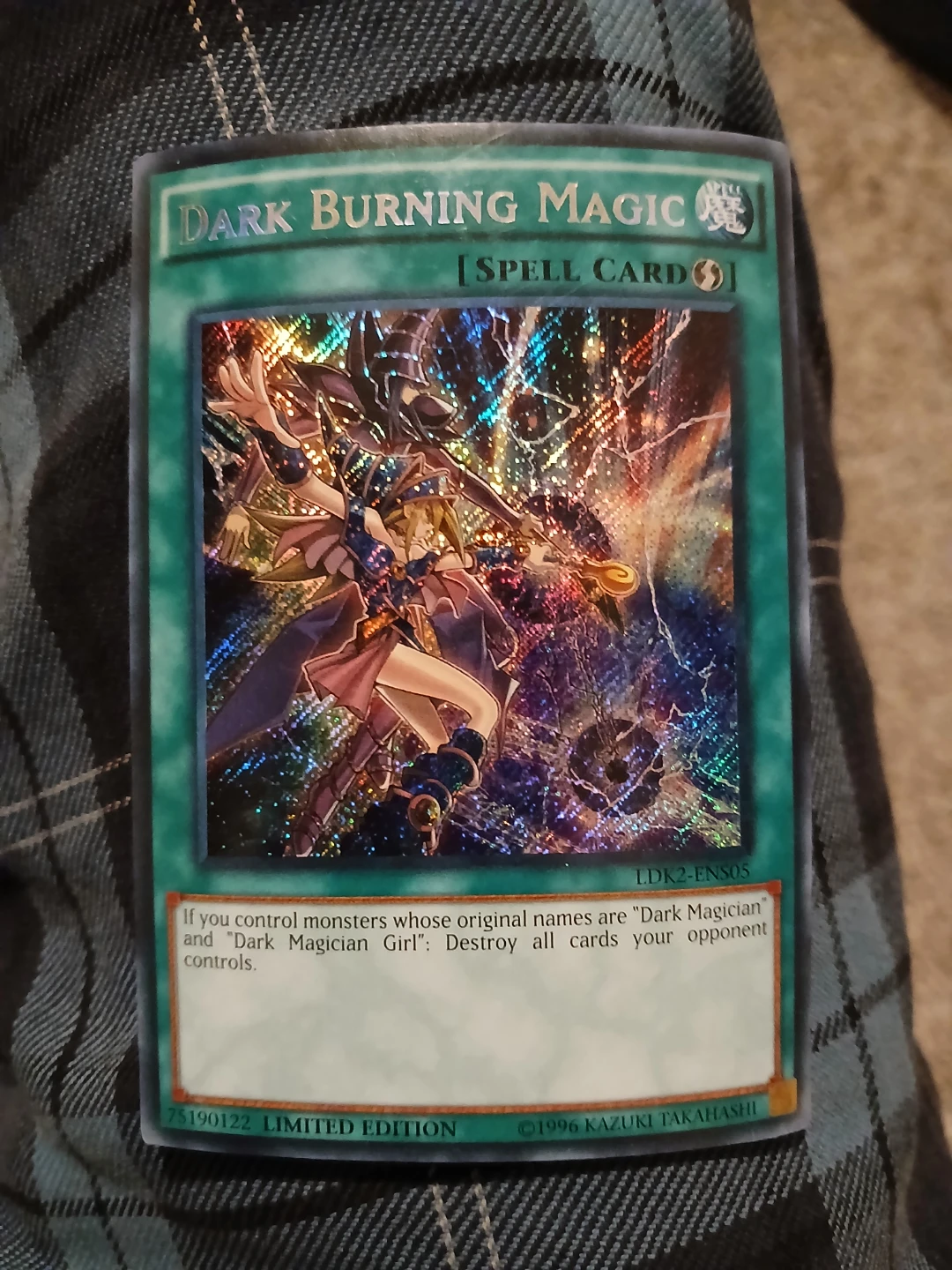 Yu-Gi-Oh! Dark Burning Magic Spell Card LDK2-EN505