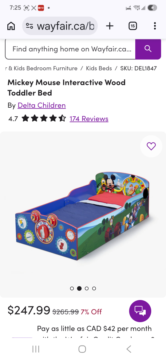 Toddler bed - photo 4