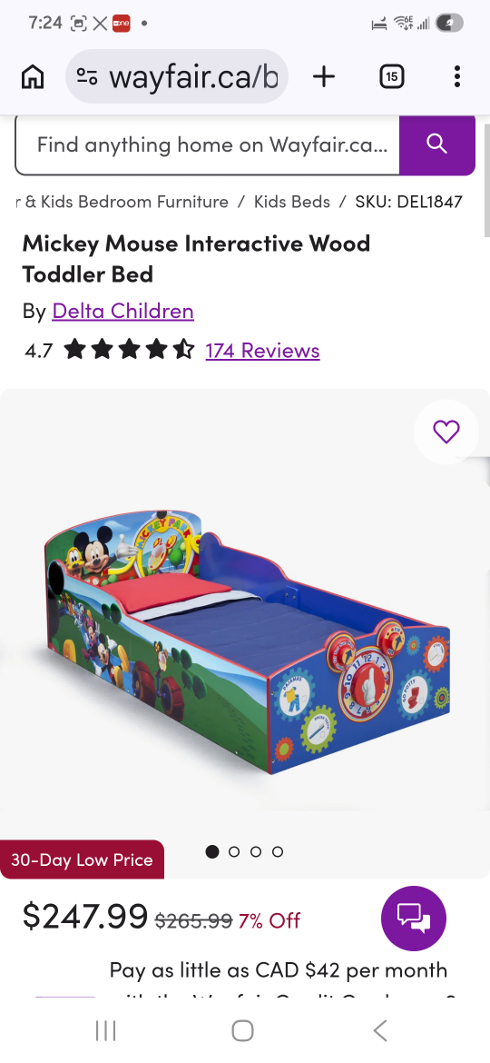 Toddler bed - photo 5