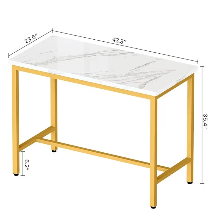 Bar Height Table and 4 Counter Stools Set - photo 3