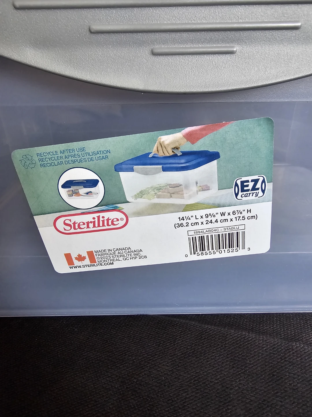 Sterilite Show-offs Medium Storage Container Box 🌱 - photo 4