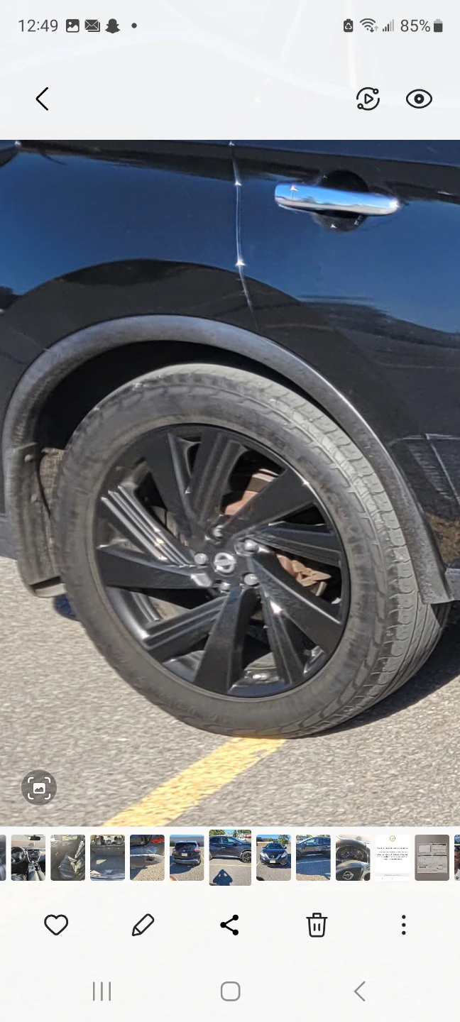 Nissan 18-inch Black Alloy Wheel - photo 5