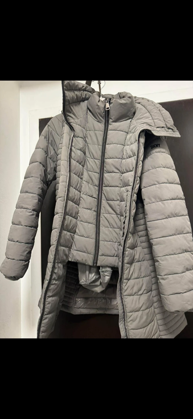 DKNY Puffer Coat - Grey - photo 4