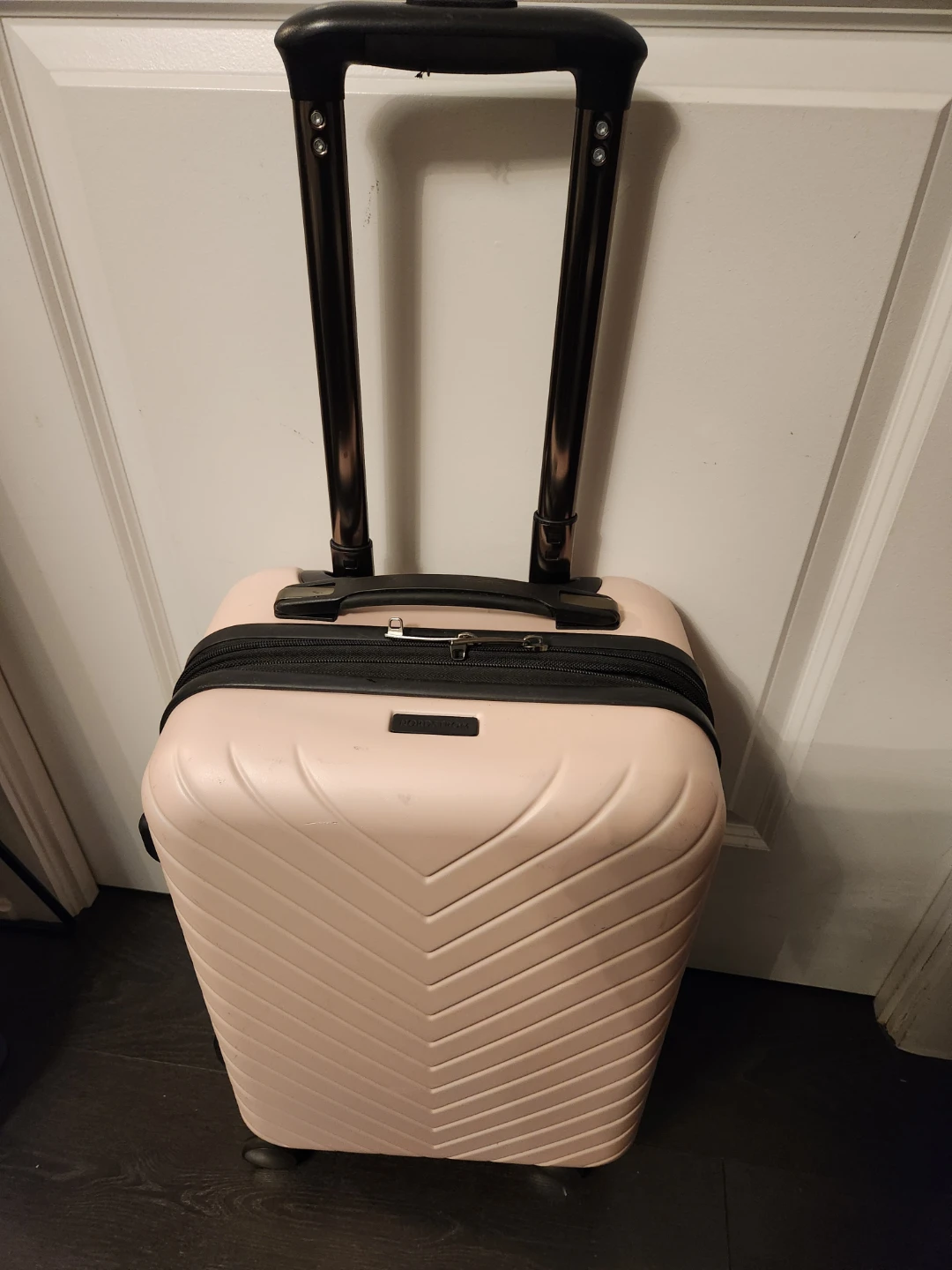 Pink Hardside Carry-On Luggage