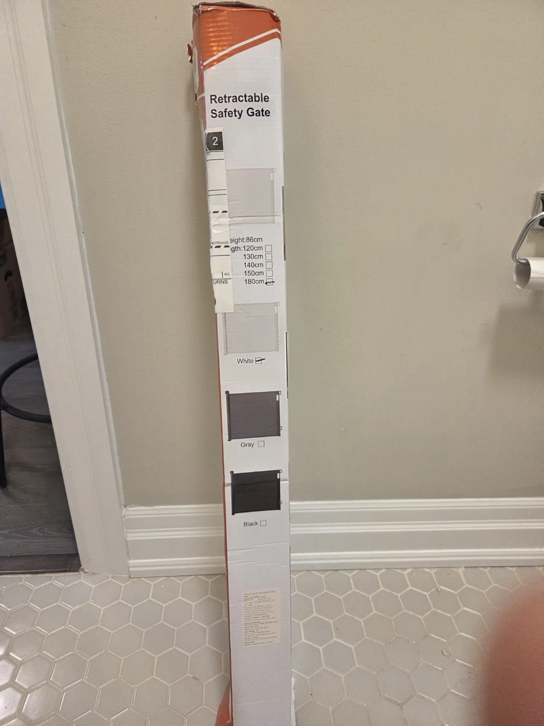 Retractable Baby Gate for Stairs and Outdoors - photo 3