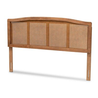 Bo ho queen  rattan and wood  Cane Headboard(NEW In Box) - photo 2