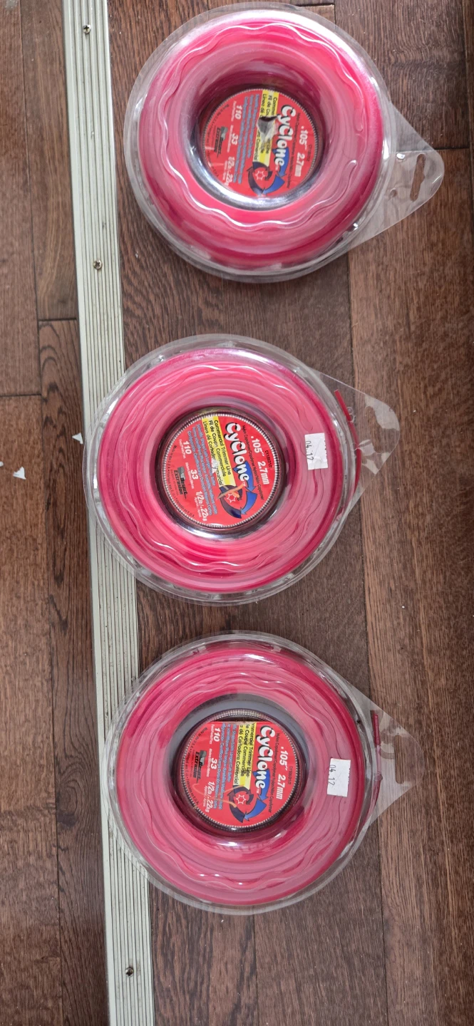 Cyclone Commercial Trimmer Line .105" / 2.7mm Pink - photo 2