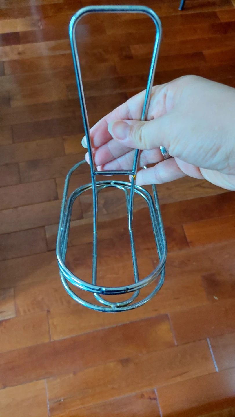 🌱 Chrome Metal Condiment Caddy - photo 2