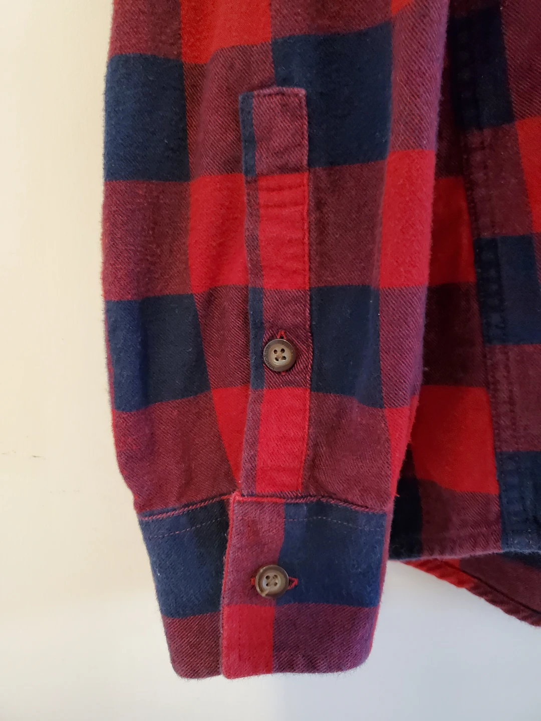 Men's WindRiver Plaid Flannel Shirt XLT - photo 2