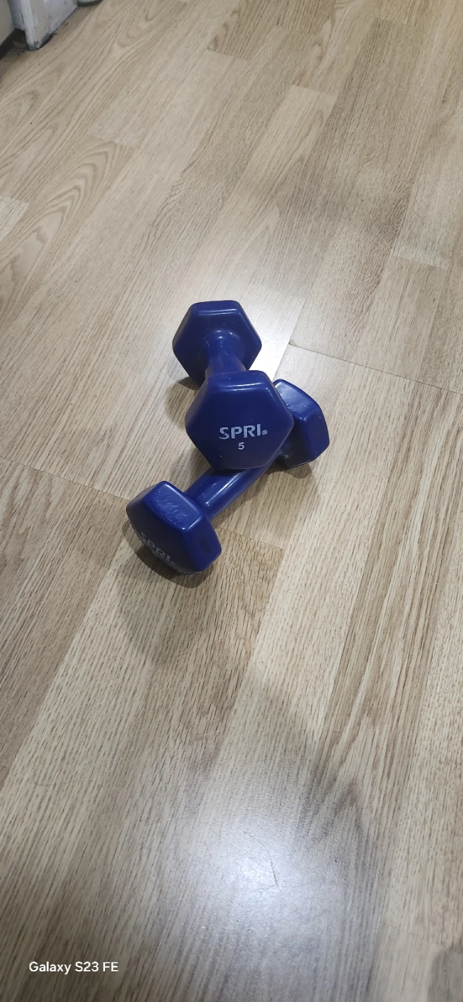 SPRI 5 lb Dumbbells (Pair) that price is not negotiable - photo 2