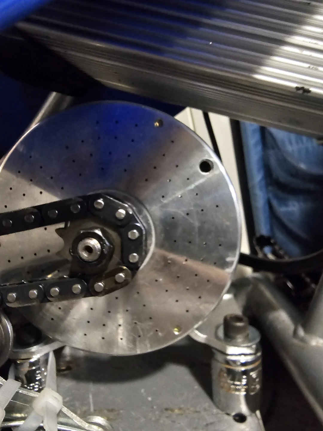 Modded razor mx350 vevor 48v motor with1800w - photo 3