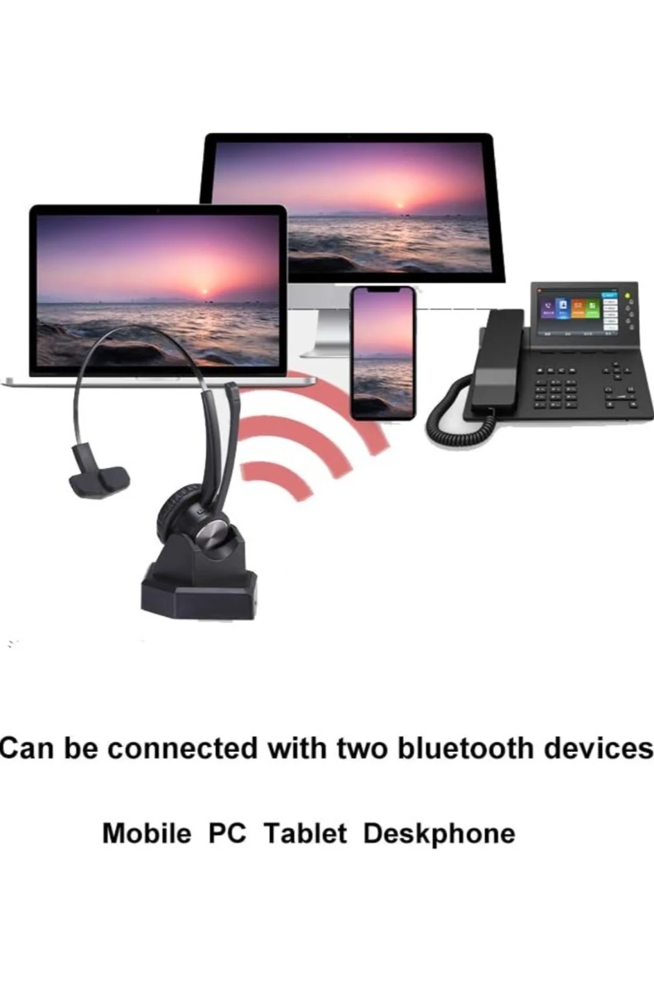 Bluetooth Communication Headsets, extra USB bluetooth for PC - photo 4