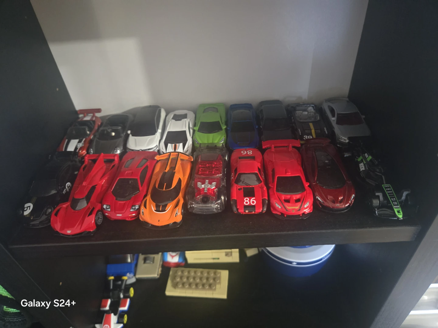 Assorted Die-Cast Toy Cars