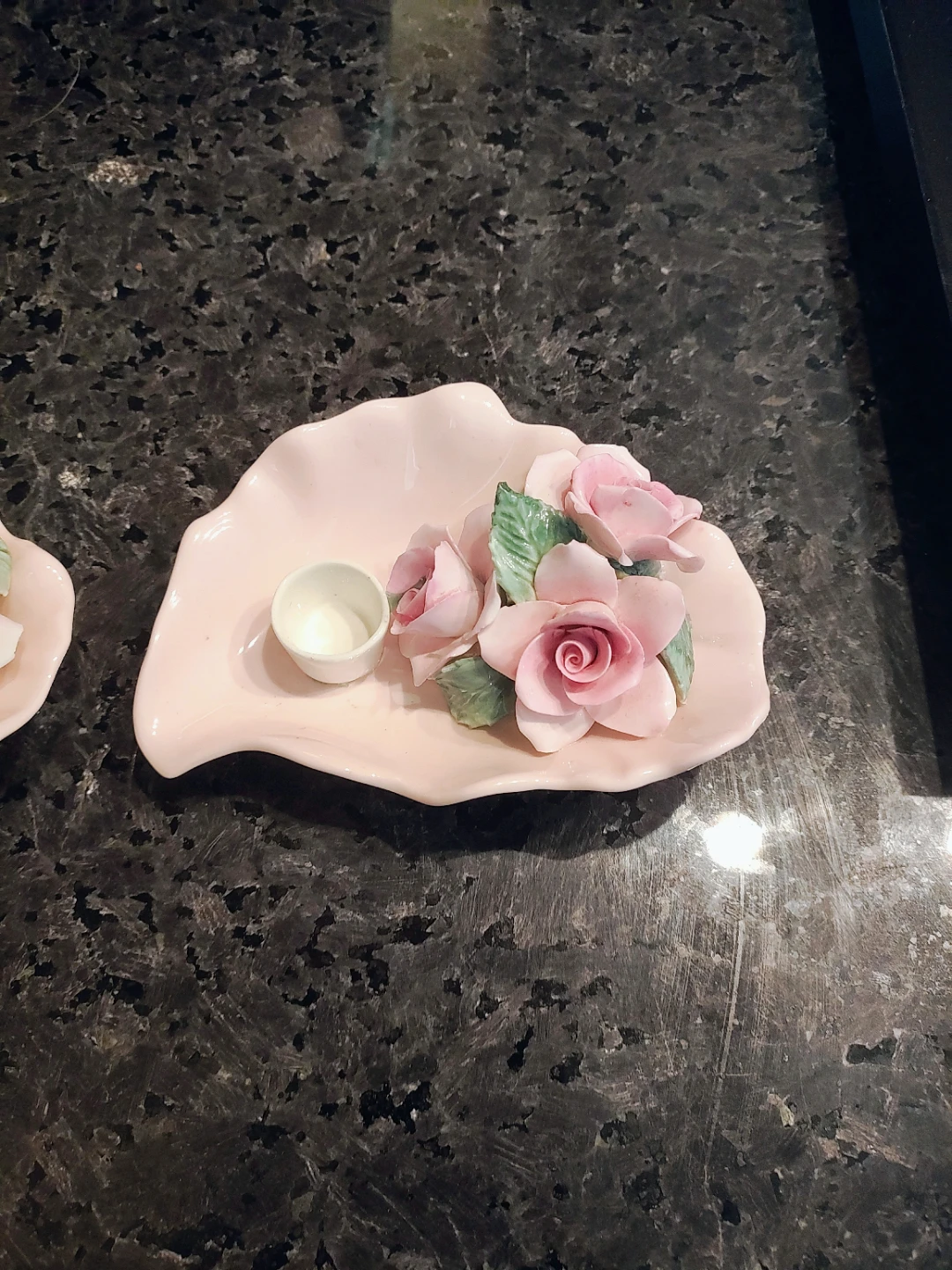 Adderley Bone China Floral Trinket Dish Set - photo 3