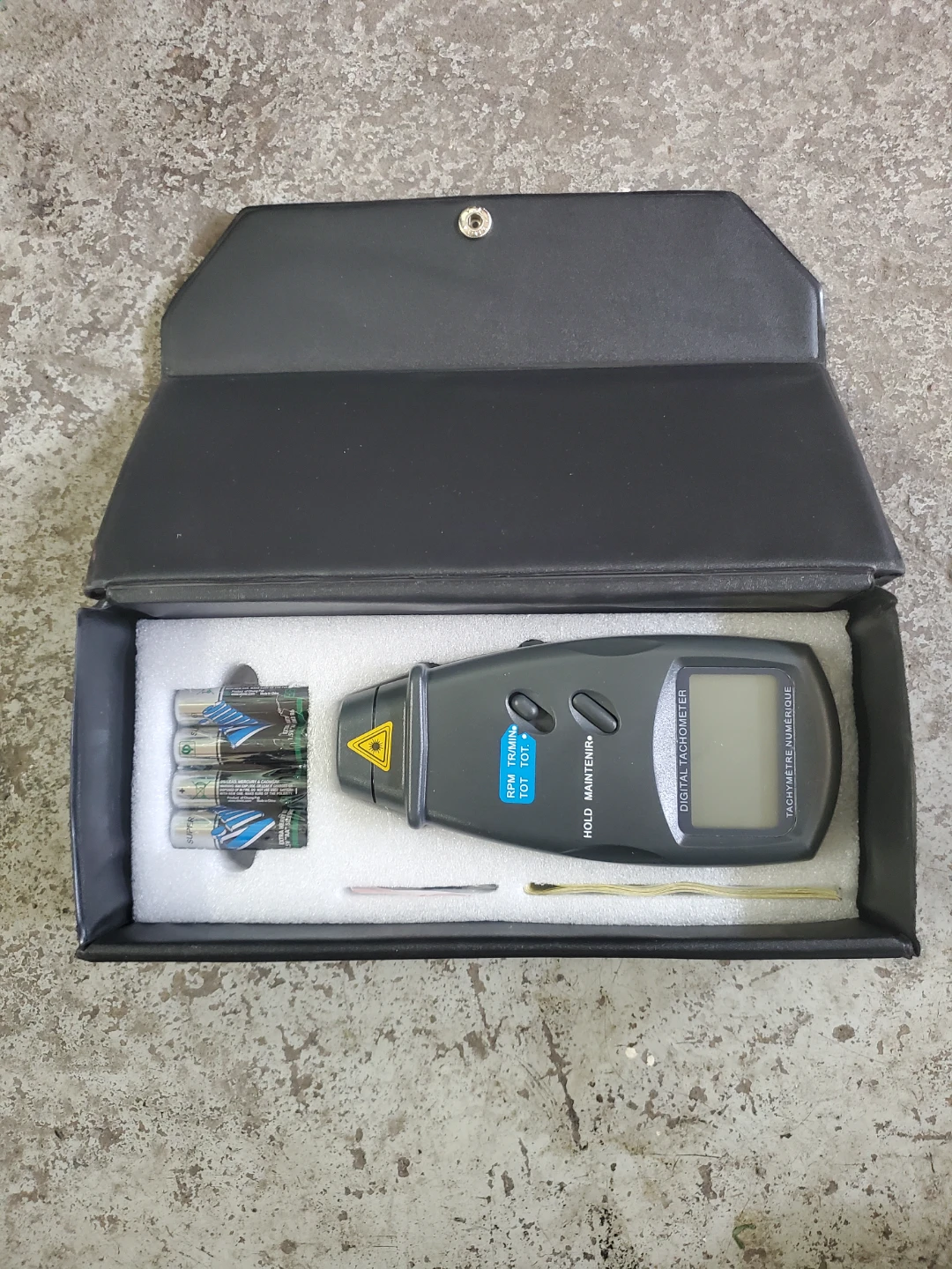 Digital Tachometer with Laser