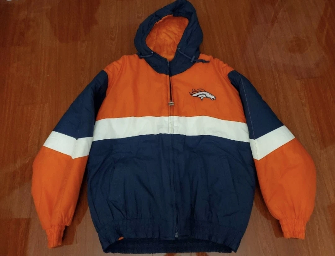 Vintage pre owned Logo 7 Denver Broncos jacket mens Large