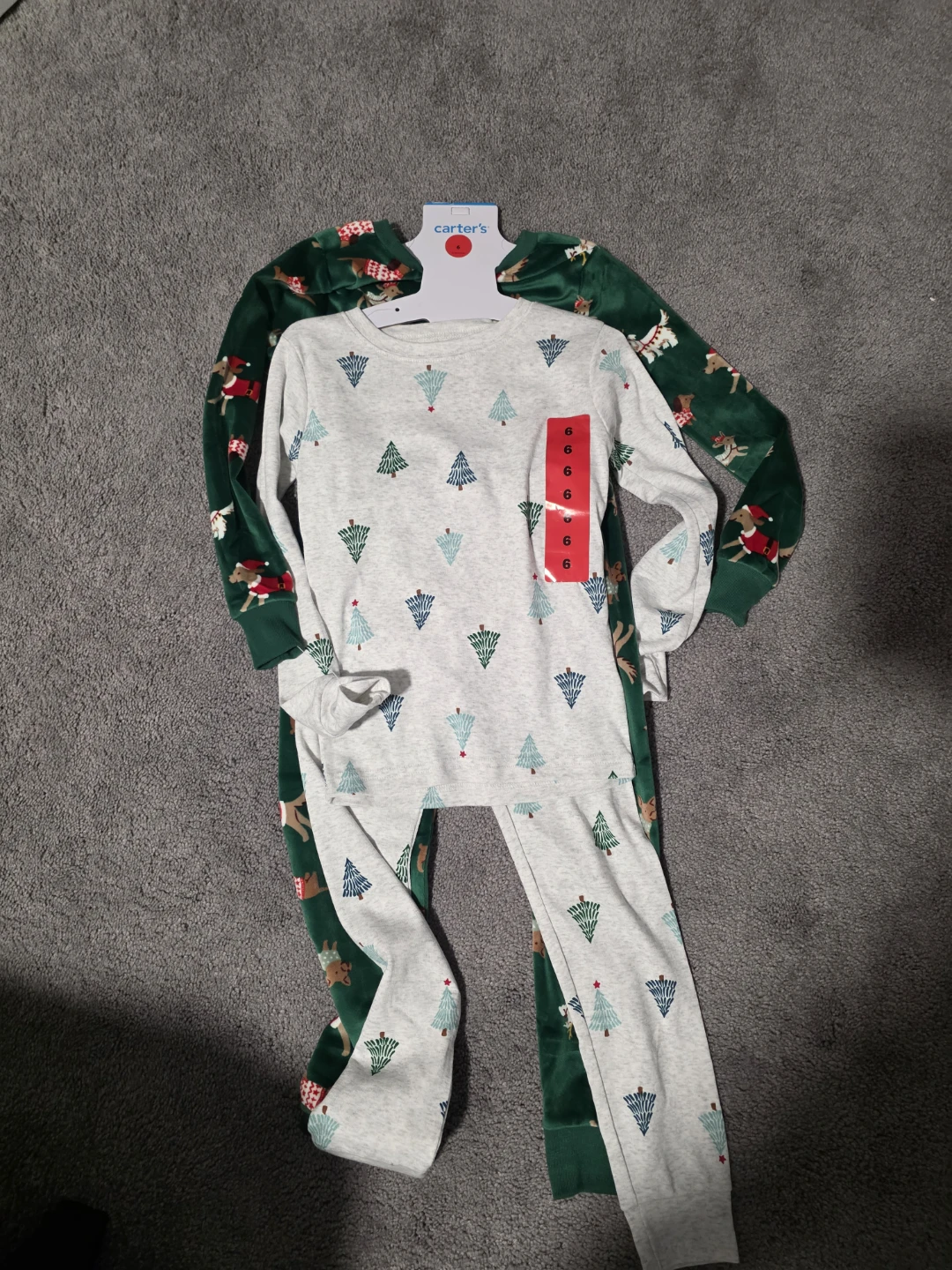Carter's Kids Christmas Pajamas Set - Size 6 - photo 2