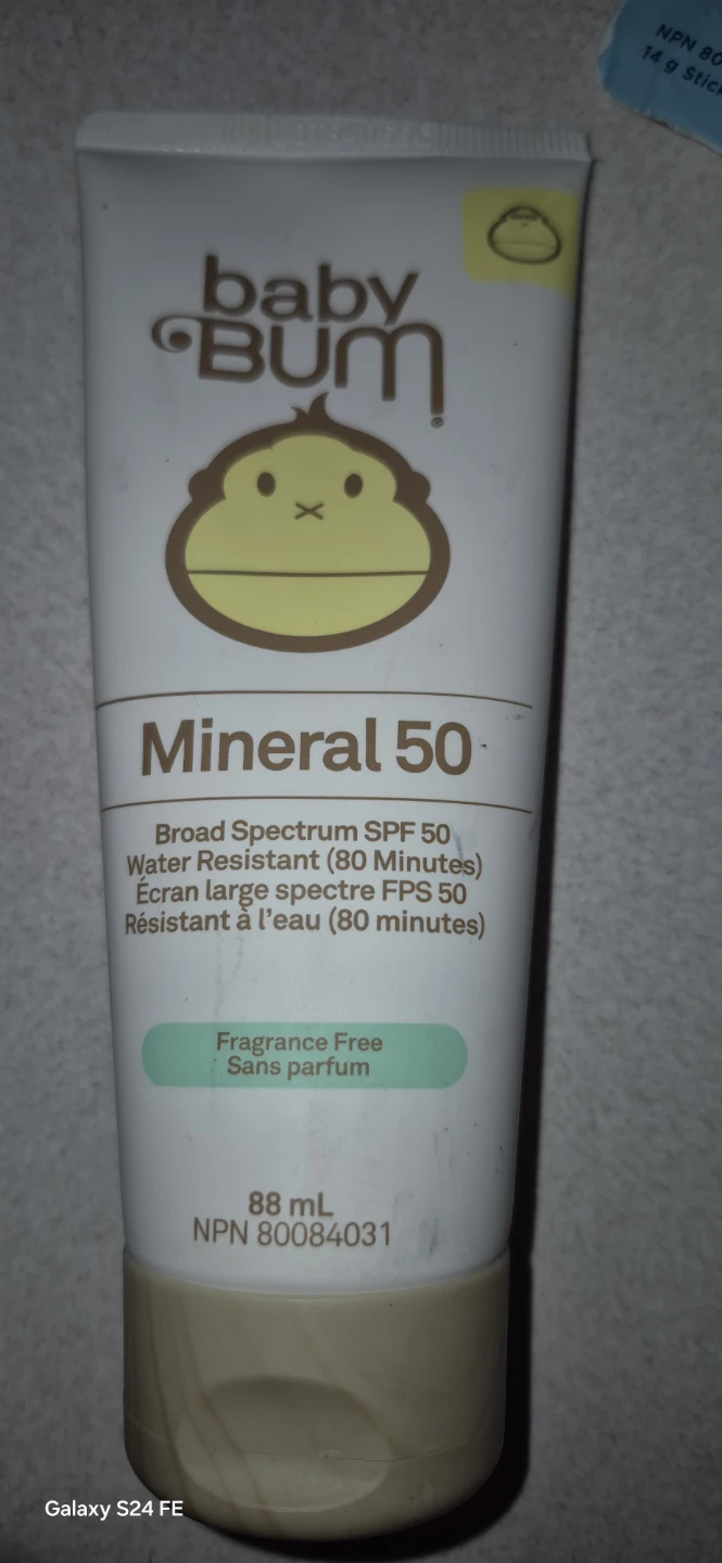 Baby Bum Mineral 50 Sunscreen 88ml Fragrance Free - photo 2