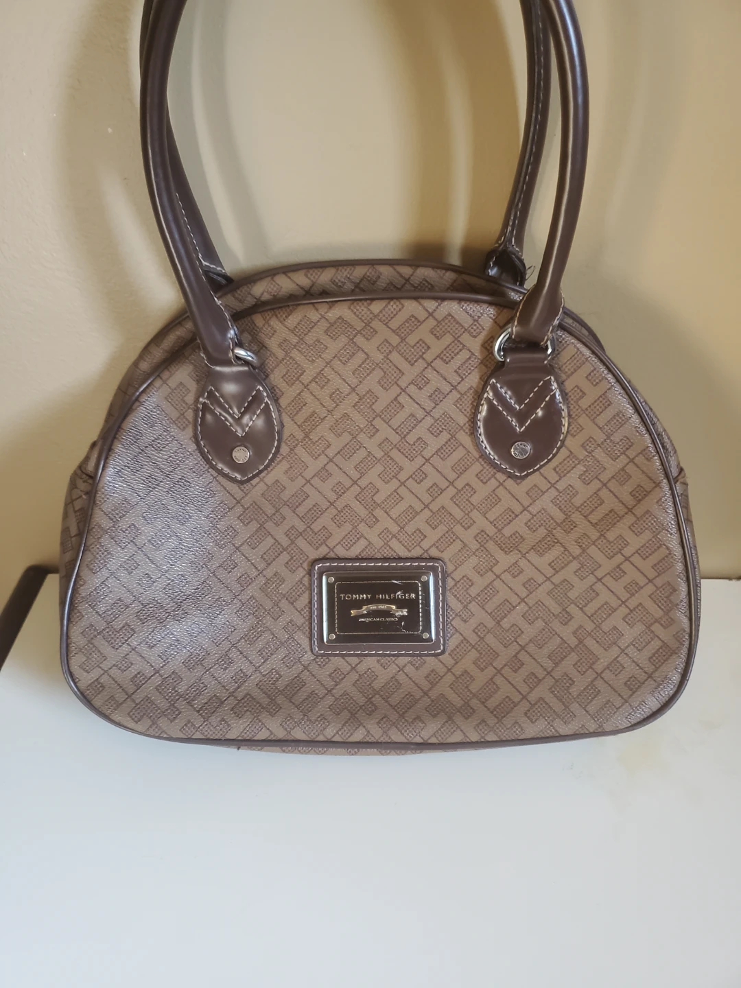 Tommy Hilfiger Monogram Shoulder Bag