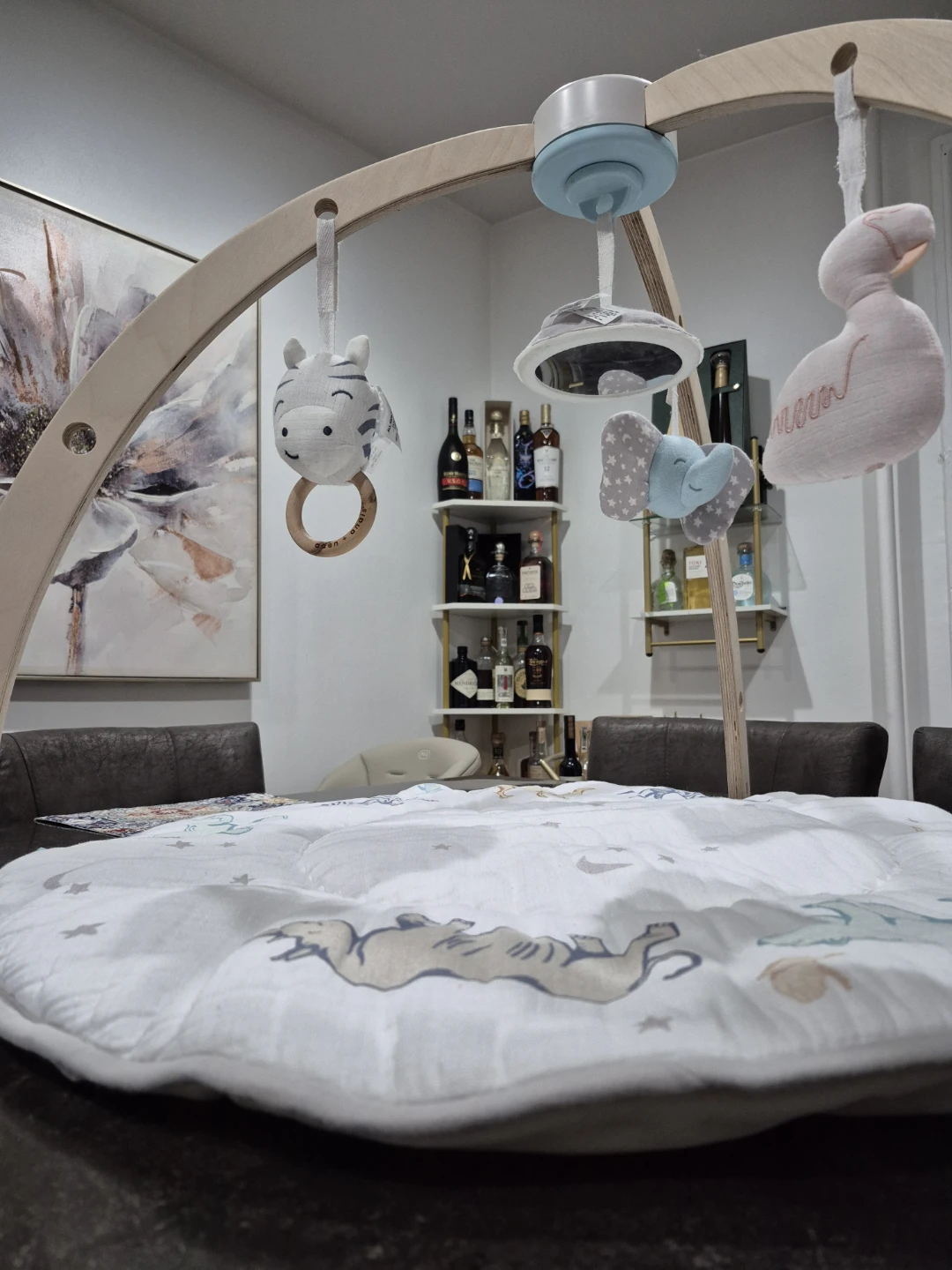 Wooden Baby Gym – Like New - photo 3
