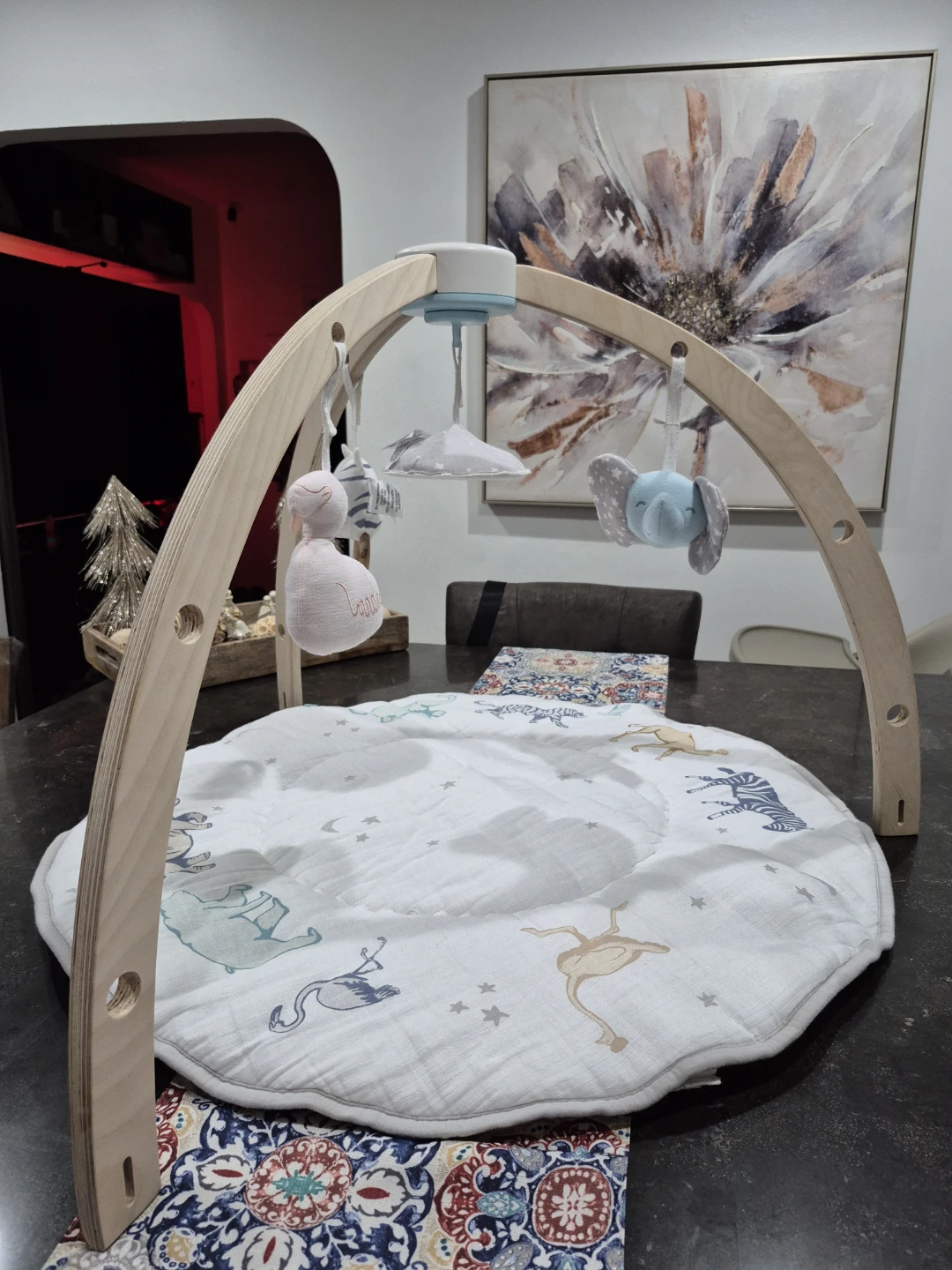 Wooden Baby Gym – Like New - photo 4