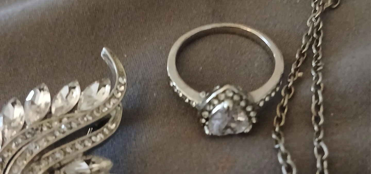 Brooch, Ring, and Pendant Set - photo 5